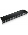 PATCH PANEL 48 PORT 1U KAT.6 EKRANOWANY CZARNY EQUIP - nr 14