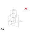 Uchwyt głośnikowy do kolumn Maclean MC-526 komplet 2 szt 8kg - nr 3