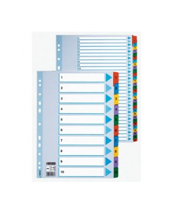 PZEKLADKI MYLAR ESSELTE 1-31 KARTONOWE,BIALE nr 2
