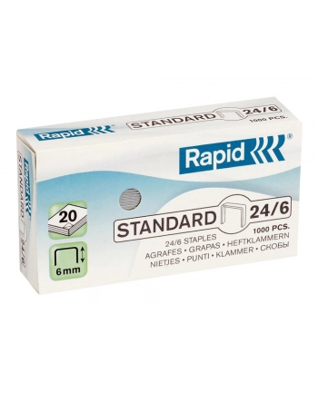 ZSZYWKI RAPID STANDARD 24/6 1M nr 1