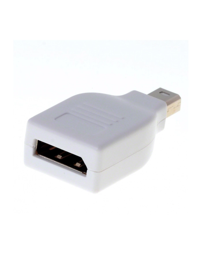 ADAPTER DISPLAYPORT MINI(M)->DISPLAYPORT(F) DELOCK WHITE główny