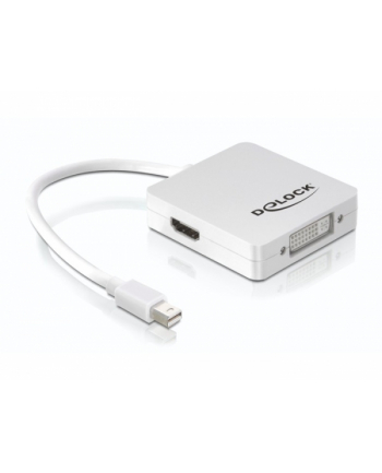 ADAPTER DISPLAYPORT MINI(M)->DISPLAYPORT (F) +DVI-I(F)(24+5) DUAL LINK +HDMI DELOCK