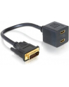 ADAPTER DVI-D(M)(24+1) DUAL LINK->2 X HDMI DELOCK - nr 13