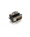 ADAPTER VGA(15F)->DVI-I(M)(24+5) DUAL LINK KĄTOWY 90'''' DELOCK - nr 15