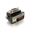 ADAPTER VGA(15F)->DVI-I(M)(24+5) DUAL LINK KĄTOWY 90'''' DELOCK - nr 1