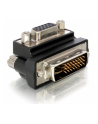 ADAPTER VGA(15F)->DVI-I(M)(24+5) DUAL LINK KĄTOWY 90'''' DELOCK - nr 6