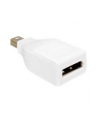 ADAPTER DISPLAYPORT MINI(M)->DISPLAYPORT(F) DELOCK WHITE - nr 7
