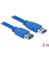 PRZEDŁUŻACZ USB AM-AF 3.0 2M DELOCK - nr 16