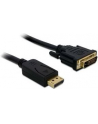 KABEL DISPLAYPORT (M)->DVI-D(M)(24+1) DUAL LINK 1M DELOCK - nr 25