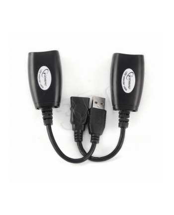 Przedłużacz USB 2.0 USB(AM)->LAN->USB(AF) 30M