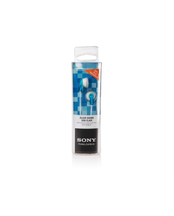 SŁUCHAWKI SONY DOUSZNE MDR-E9LPL (NIEBIESKO BIAŁE)