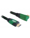 KABEL HDMI-HDMI PREMIUM KĄTOWY PRAWY GREEN SZNUR 2M DELOCK - nr 1