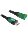 KABEL HDMI-HDMI PREMIUM KĄTOWY PRAWY GREEN SZNUR 3M DELOCK - nr 5