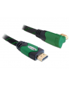 KABEL HDMI-HDMI PREMIUM KĄTOWY PRAWY GREEN SZNUR 2M DELOCK - nr 1