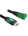 KABEL HDMI-HDMI PREMIUM KĄTOWY PRAWY GREEN SZNUR 2M DELOCK - nr 7