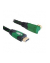 KABEL HDMI-HDMI PREMIUM KĄTOWY PRAWY GREEN SZNUR 3M DELOCK - nr 2