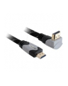 KABEL HDMI-HDMI PREMIUM KĄTOWY GÓRA GRAY SZNUR 2M DELOCK - nr 11