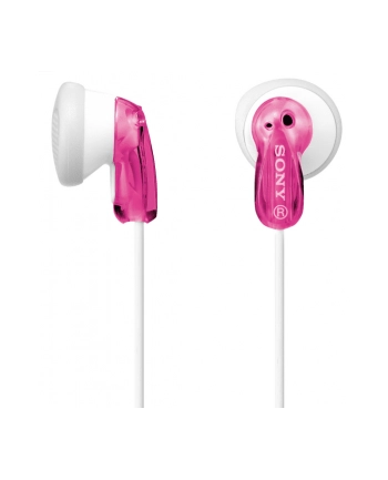 SŁUCHAWKI SONY DOUSZNE MDR-E9LPP (RÓŻOWO/BIAŁE)