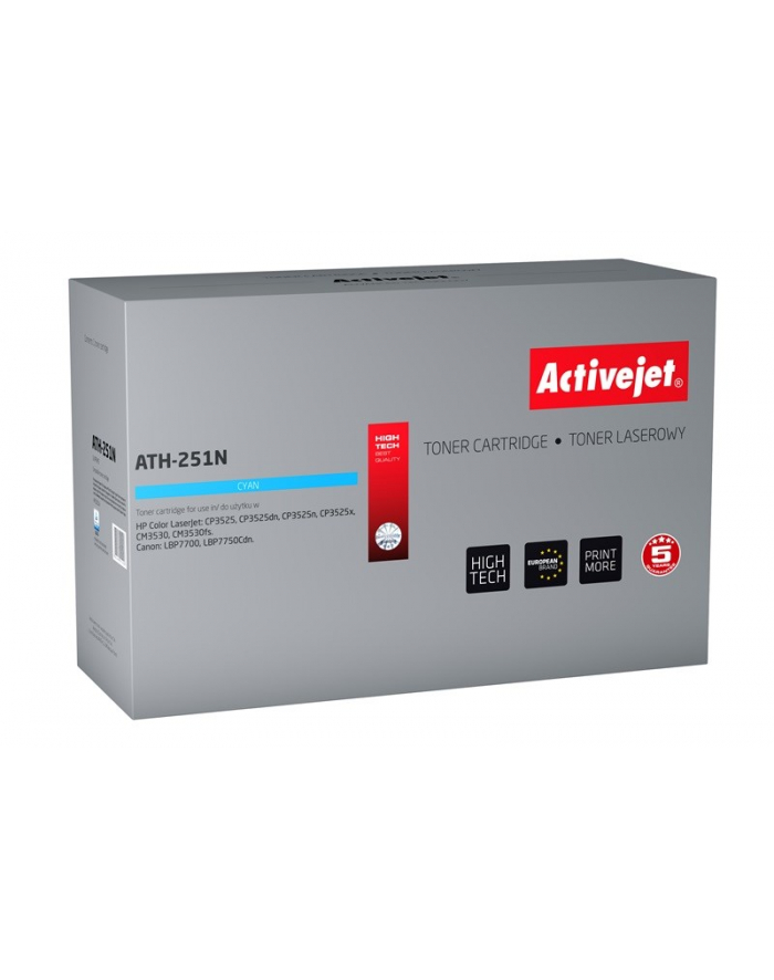 ActiveJet ATH-251N toner laserowy do drukarki HP (zamiennik CE251A) główny