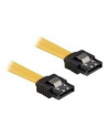 KABEL SATA DATA III (6GB/S) 20CM Z ZATRZASKAMI METALOWYMI (KRÓTKIE WTYCZKI) DELOCK - nr 14