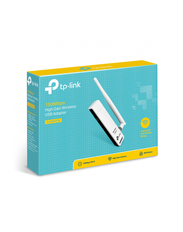 Karta sieciowa TP-Link TL-WN722N USB Wireless G/N główny