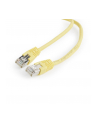 PATCH CORD KAT.5E  FTP  0,5M YELLOW GEMBIRD - nr 12
