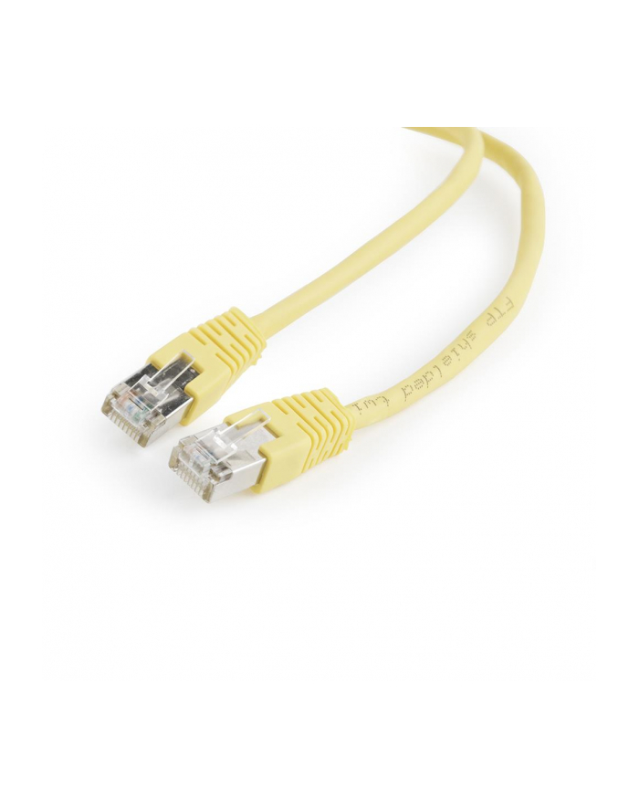 PATCH CORD KAT.5E  FTP  1M YELLOW GEMBIRD główny