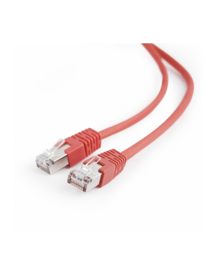 PATCH CORD KAT.5E  FTP  2M RED GEMBIRD główny