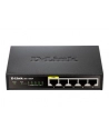 D-Link 5-Port Fast Ethernet PoE Desktop Switch - nr 38