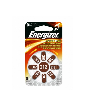 Bateria Słuchowa Energizer Zinc Air 312 /8szt. nr 1