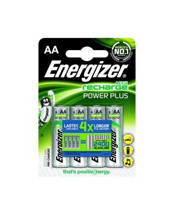 Akumulator Energizer Power Plus AA HR6  /2000mAh /4 szt. nr 2