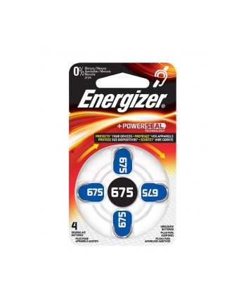 Bateria Słuchowa Energizer Zinc Air 675 / 4szt.