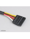 PRZEDŁUŻACZ zasilania SATA AK-CBPW04-30 - nr 16
