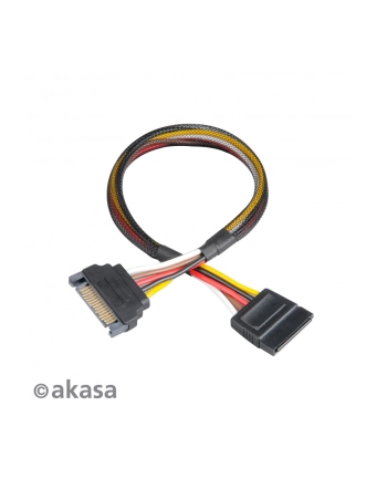 PRZEDŁUŻACZ zasilania SATA AK-CBPW04-30 nr 1