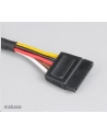 PRZEDŁUŻACZ zasilania SATA AK-CBPW04-30 - nr 2