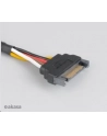 PRZEDŁUŻACZ zasilania SATA AK-CBPW04-30 - nr 3