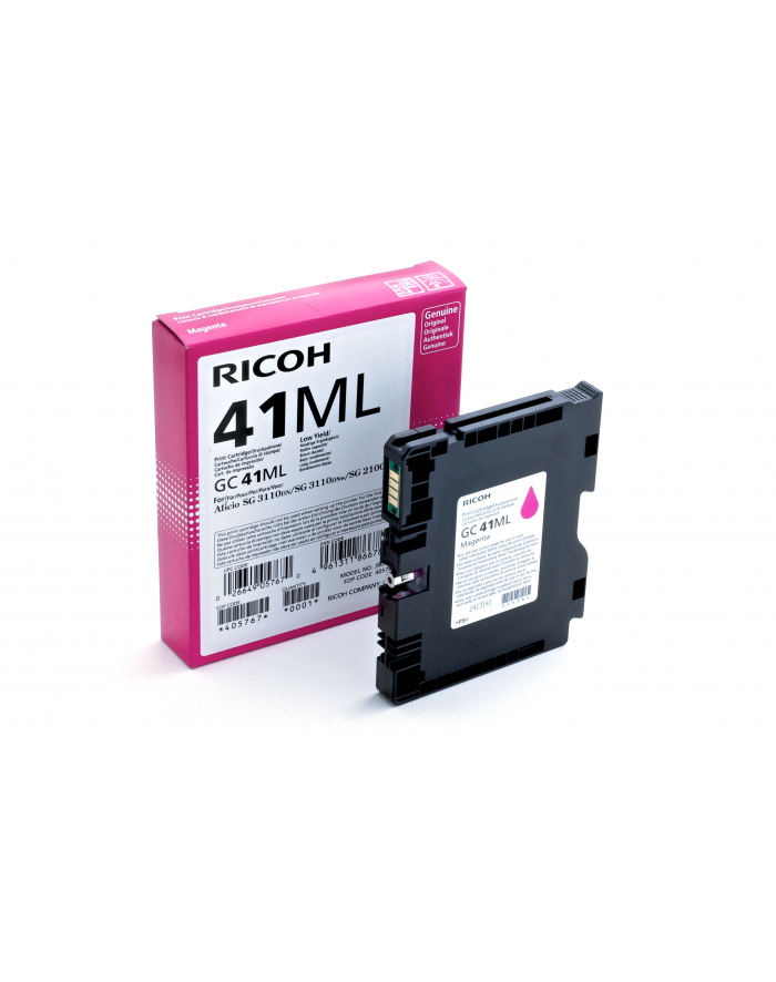 Ricoh żel magenta 600k GC41ML 405767 główny