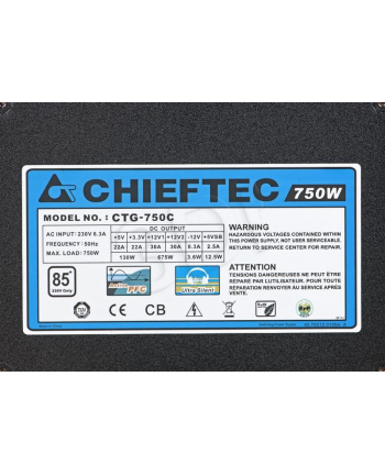 Chieftec CTG-750C 750W A80 Series box
