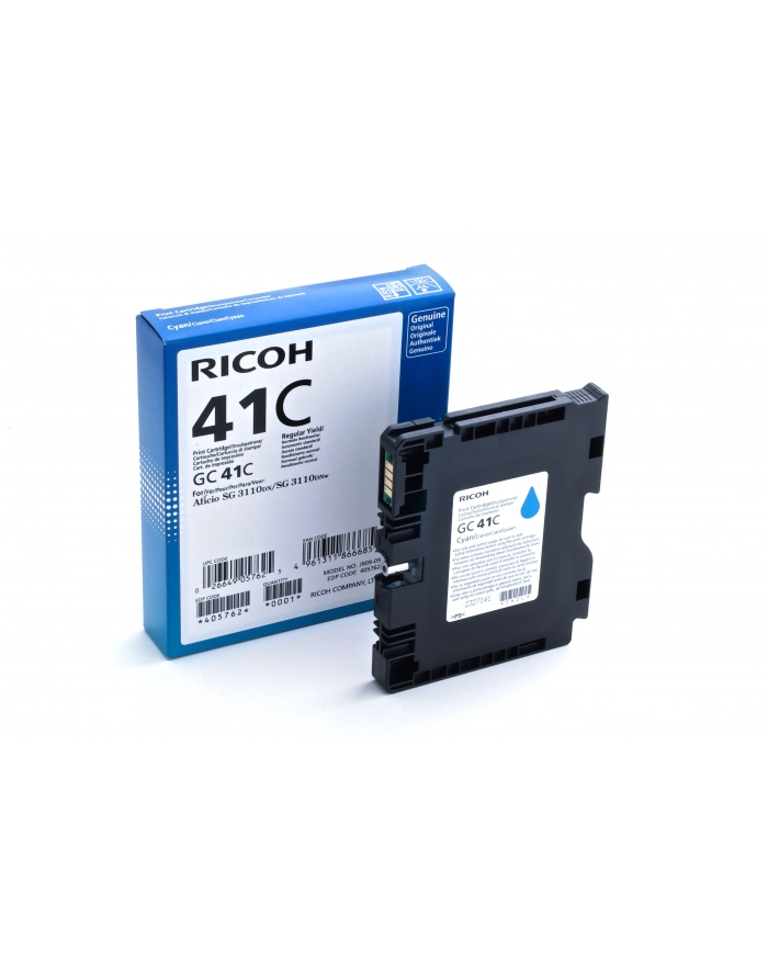 Ricoh żel cyan 2,2k GC41C 405762 główny