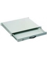 Zamykana półka 19'''' 1U pod klawiaturę, RAL 7035, jasno-szara - nr 20