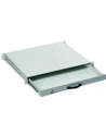 Zamykana półka 19'''' 1U pod klawiaturę, RAL 7035, jasno-szara - nr 22