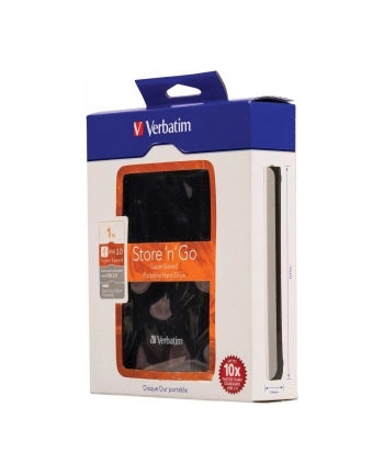 Dysk Verbatim Store 'n' Go USB 3.0 Portable 2,5'' 1 TB, Zewnętrzny Czarny nr 2