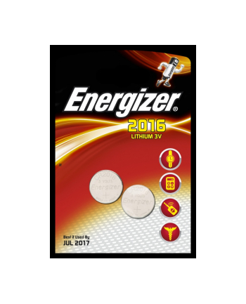 BATERIA ENERGIZER SPECJALISTYCZNA CR2016 /2 szt.