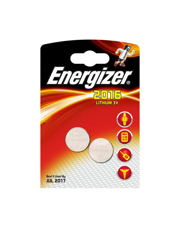 BATERIA ENERGIZER SPECJALISTYCZNA CR2016 /2 szt. główny