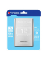 Dysk Verbatim 2,5'' 1TB, USB 3.0, Zewnętrzny, Srebrny - nr 33