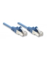 Intellinet patch cord RJ45, snagless, kat. 6 UTP, 1m niebieski - nr 1