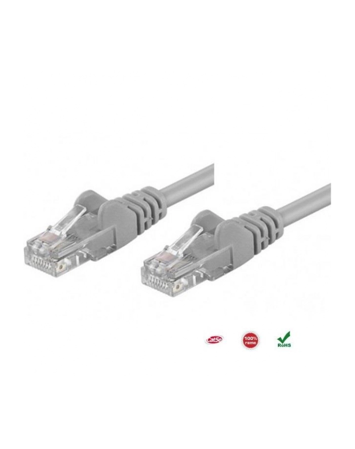 Intellinet patch cord RJ45, snagless, kat. 5e UTP, 30m szary główny