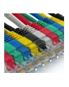 Netrack patchcord RJ45, osłonka zalewana, kat 5e UTP, 0.25m zółty - nr 6