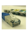 Netrack patchcord RJ45, osłonka zalewana, kat. 5e FTP, 3m  niebieski - nr 1
