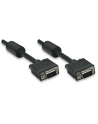 Manhattan Kabel monitorowy SVGA HD15 M/HD15 M 10m z ferrytem czarny - nr 5
